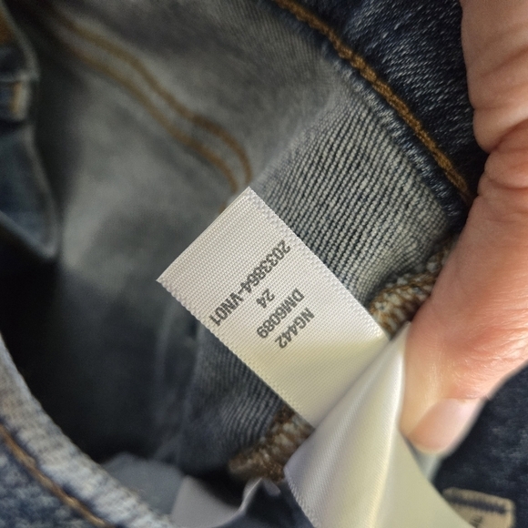 Madewell The Mid-Rise Perfect Vintage Jean Blue Denim NG442 Size 24 - Picture 7 of 9